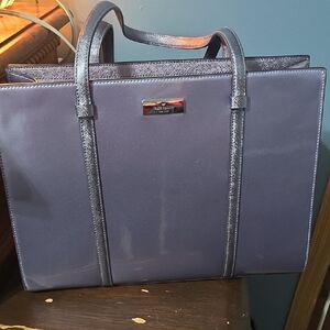 Kate Spade Metallic Purple Shoulder Bag